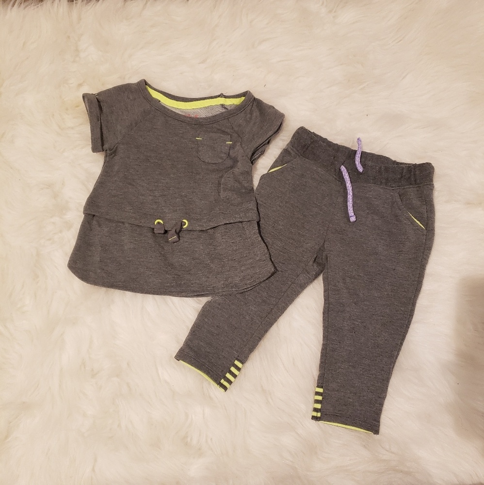Infant Girls Jogger Set 12 months